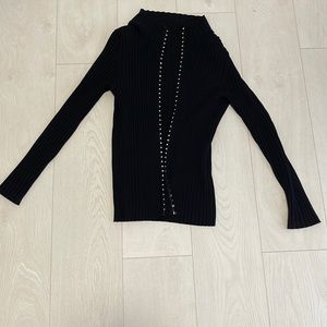 Black small size coat